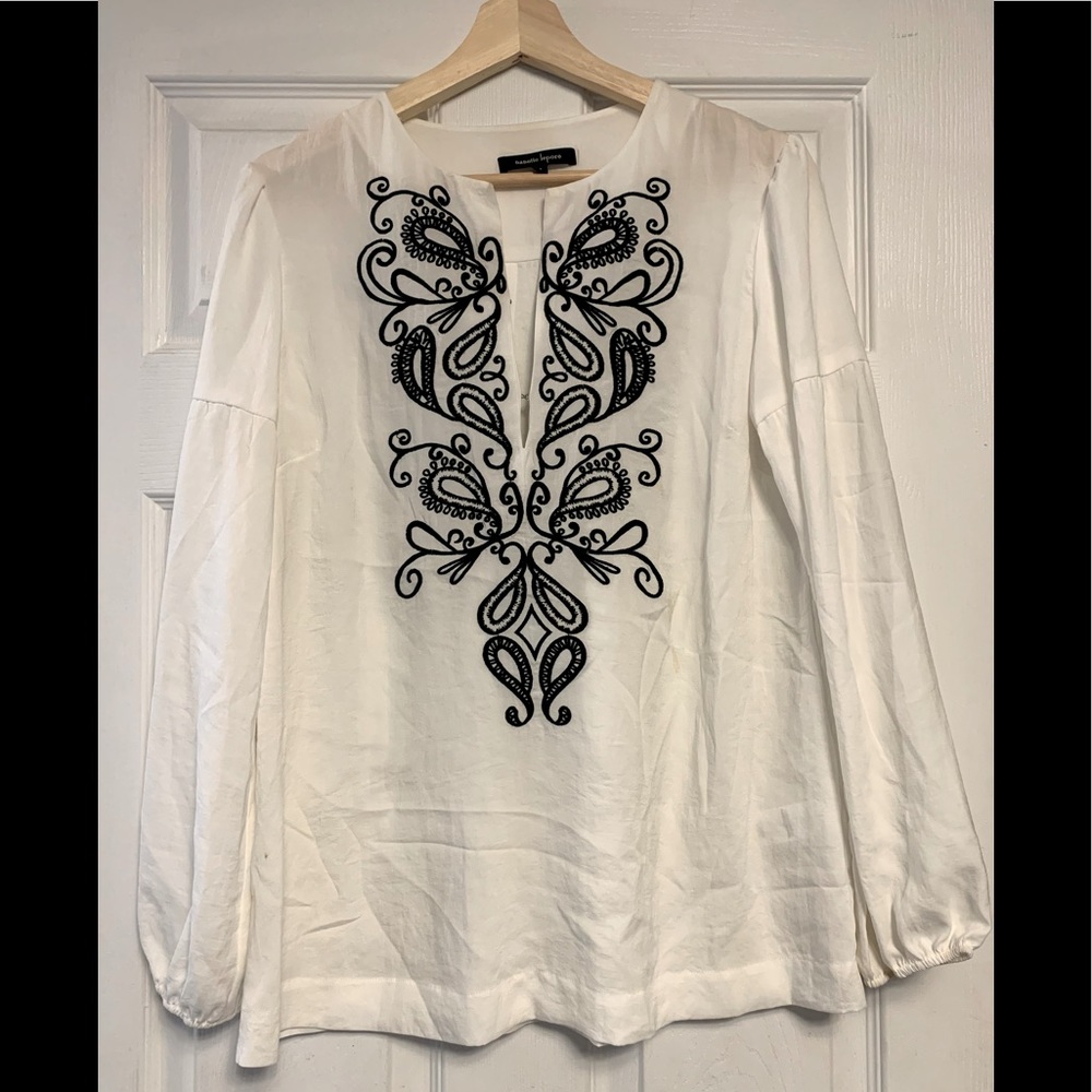 Nanette Lepore Embroidered Top